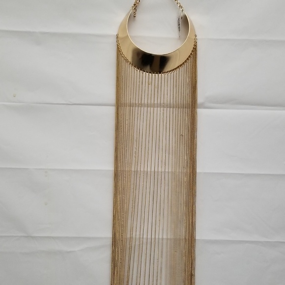 Natasha Accessories Gold-Tone Statement Necklace - Picture 3 of 8